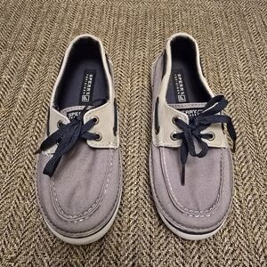 Sperry Kids Gray Top-sider Boat Shoes